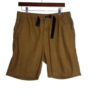 Zara Women's Hiking Shorts Medium Khaki Tan Pockets